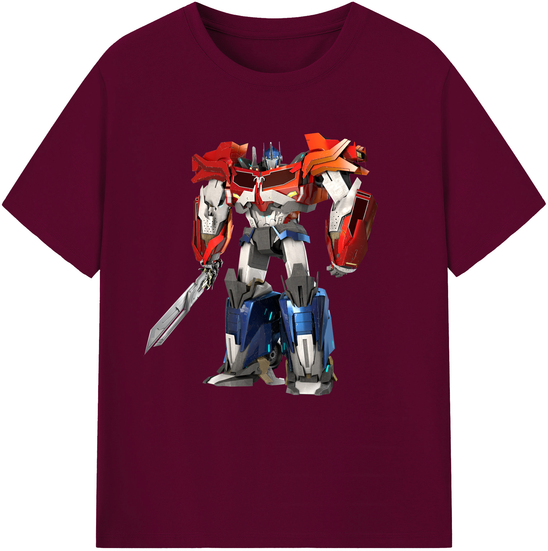 （画像用）  レディースカジュアルプリントTシャツ（綿100％）